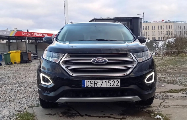 Ford EDGE cena 71500 przebieg: 74500, rok produkcji 2016 z Wrocław małe 56